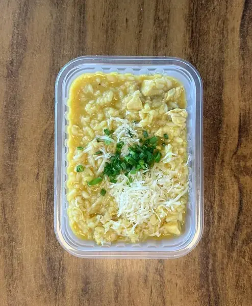 Risoto de frango do Bistrô Menu